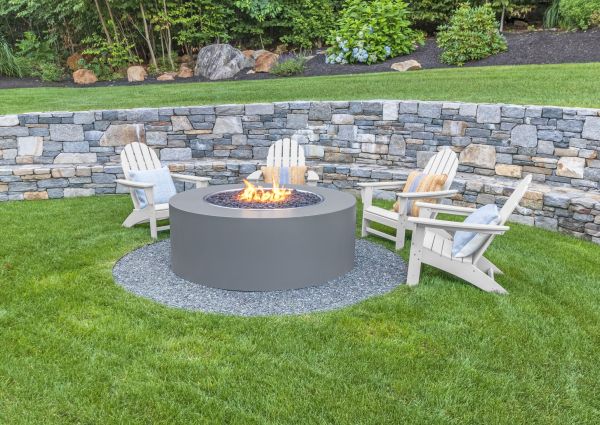 Fire Pit Landscaping in Magnolia