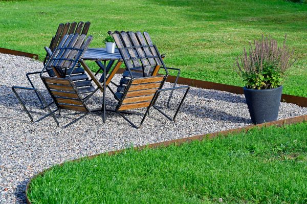 Metal Edging Installation in Magnolia