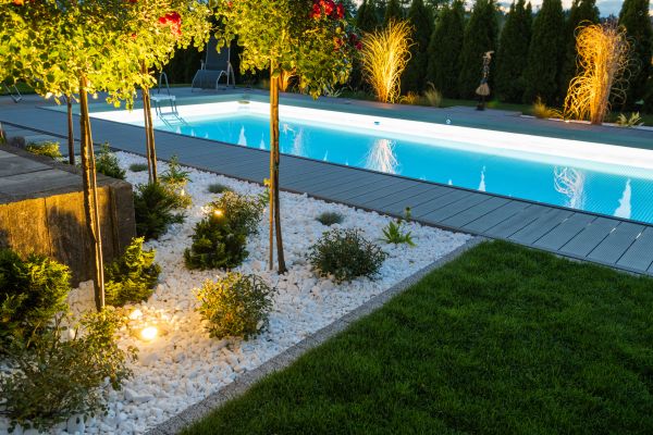 Pool Landscaping Service in Magnolia