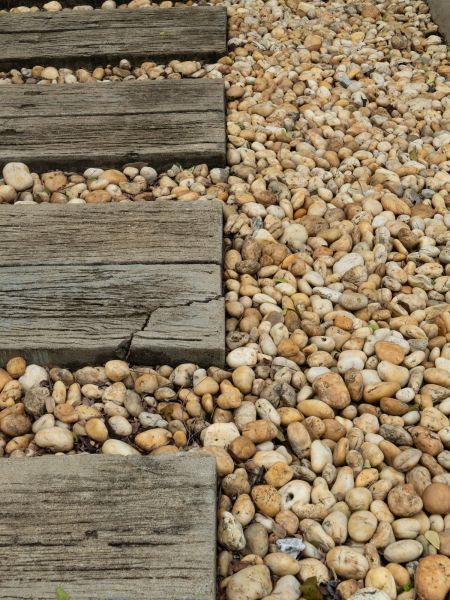 Pea Rock Installation in Magnolia