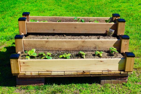 Raised Garden Bed Installation in Magnolia